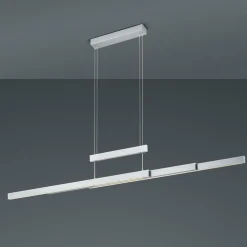 Trio Lighting Suspension LED Trajan, 2.700-5.000K, nickel mat| Suspensions Led|Suspensions