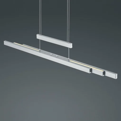 Trio Lighting Suspension LED Trajan, 2.700-5.000K, nickel mat| Suspensions Led|Suspensions