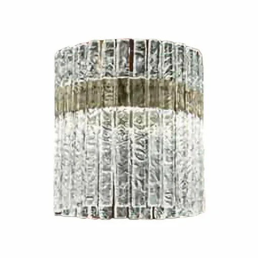 Masiero Suspension LED Vegas Double Round, Ø 40 cm, verre cristal| Suspensions Led|Suspensions