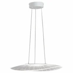 Fabas Luce Suspension LED Vela, blanc, Oval, 59 cm x 43 cm| Suspensions Led|Suspensions