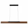 Näve Suspension LED Wilma, bois, longueur 122 cm, intensité variable| Suspensions Led|Suspensions