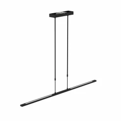 Steinhauer Suspension LED Zelena, noir, longueur 122cm, métal, CCT| Suspensions Led|Suspensions