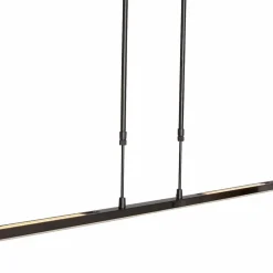 Steinhauer Suspension LED Zelena, noir, longueur 122cm, métal, CCT| Suspensions Led|Suspensions