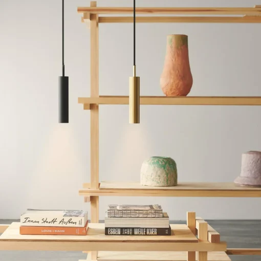 DESIGN BY US Suspension Liberty spot, doré, hauteur 25 cm| Suspensions Led|Suspensions