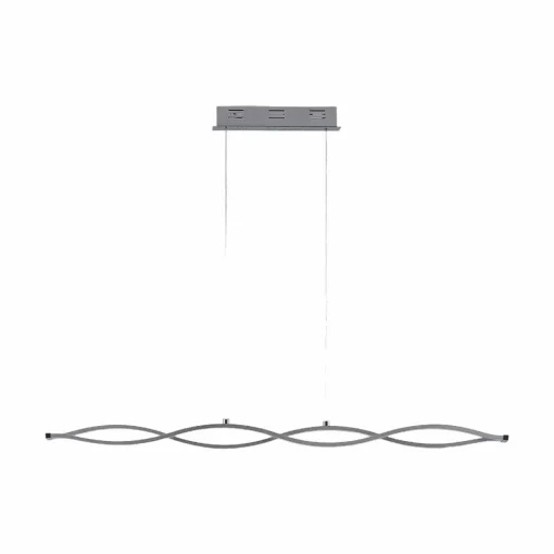 Lucande Suspension linéaire LED Roan, en forme de vague| Suspensions Led|Suspensions