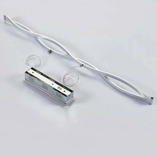 Lucande Suspension linéaire LED Roan, en forme de vague| Suspensions Led|Suspensions