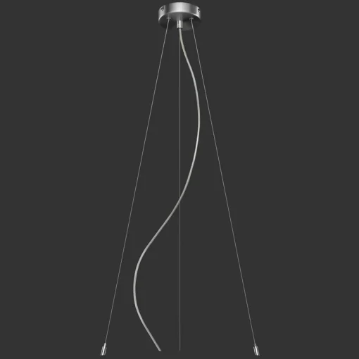 Hufnagel Suspension pour Luno & Aurelia, nickel mat| Suspensions Led|Suspensions