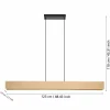 EGLO Suspension Smart-ZIG LED Anchorena-Z, longueur 123 cm, RVB, CCT| Suspensions Led|Suspensions