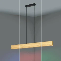 EGLO Suspension Smart-ZIG LED Anchorena-Z, longueur 123 cm, RVB, CCT| Suspensions Led|Suspensions