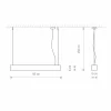 Nowodvorski Lighting Suspension Soft blanc 95 cm| Suspensions Led|Suspensions