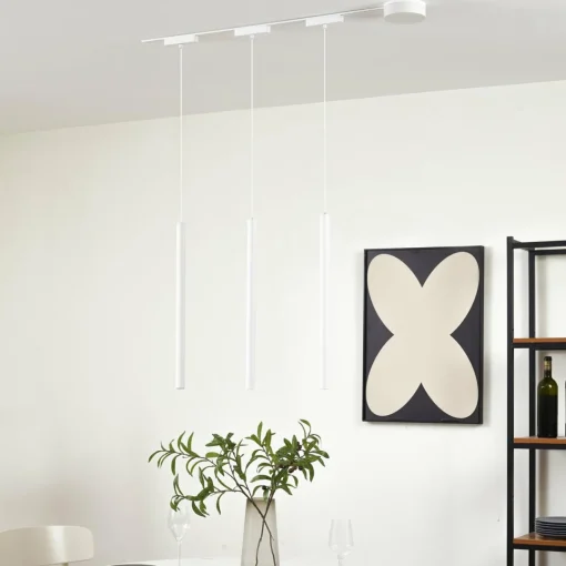 Lindby Système de lampes sur rail 48V Lumaro, suspension, ampoule tubulaire, à 3| Luminaires Led D'Intérieur