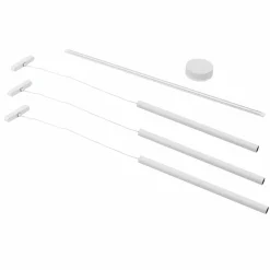 Lindby Système de lampes sur rail 48V Lumaro, suspension, ampoule tubulaire, à 3| Luminaires Led D'Intérieur
