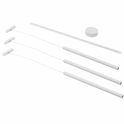 Lindby Système de lampes sur rail 48V Lumaro, suspension, ampoule tubulaire, à 3| Luminaires Led D'Intérieur