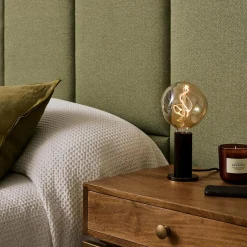 Tala lampe à poser Knuckle, ampoule globe claire, chêne noir| Lampes À Poser Led|Lampes À Poser Et Lampes De Table