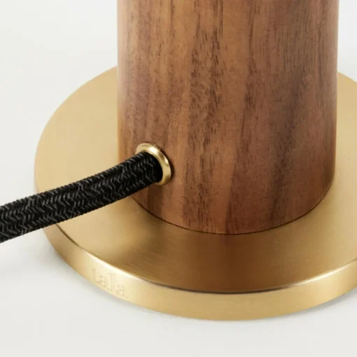 Tala lampe à poser Knuckle, ampoule globe opale, noyer| Lampes À Poser Led|Lampes À Poser Et Lampes De Table