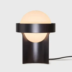 Tala lampe à poser Loop Large, aluminium, LED-Globe, gris foncé| Lampes À Poser Led|Lampes À Poser Et Lampes De Table