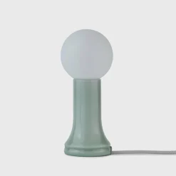 Tala lampe à poser Shore, verre, ampoule LED E27 Globe, vert| Lampes À Poser Led|Lampes À Poser Et Lampes De Table