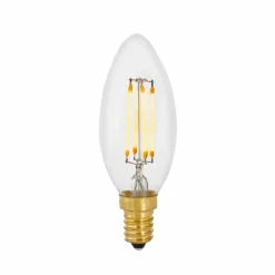 Tala lampe LED, bougie, E14, 4 W, 2.700 K, claire, intensité variable.| Lampes Led À Intensité Variable|Ampoules Led
