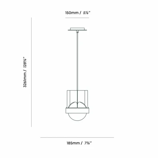 Tala suspension Loop Large, aluminium, suspension LED, or| Suspensions Led|Suspensions