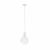 Tala Suspension Triple Pendant Single 1 lampe, E27 opale, blanc| Suspensions Led|Suspensions