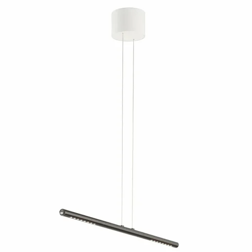 TECNOLUMEN LUM S Suspension, 85 cm, chrome fumé| Suspensions Led|Suspensions