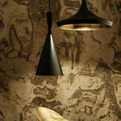 Tom Dixon Beat Tall suspension LED, noire| Suspensions Led|Suspensions