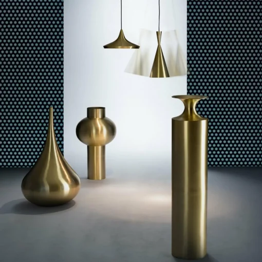 Tom Dixon Beat Wide suspension LED, laiton| Suspensions Led|Suspensions