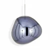 Tom Dixon Suspension LED Melt Mini, Ø 28 cm, fumé| Suspensions Led|Suspensions