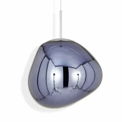 Tom Dixon Suspension LED Melt Mini, Ø 28 cm, fumé| Suspensions Led|Suspensions