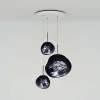 Tom Dixon Suspension Melt Trio Round, Ø 81 cm, 3 lampes, fumé| Suspensions Led|Suspensions