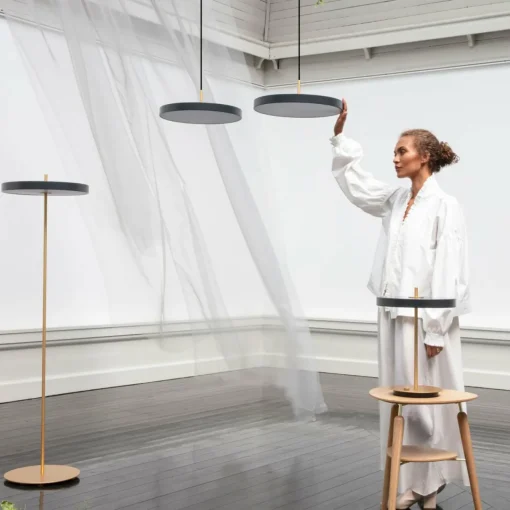 UMAGE Asteria floor Lampadaire LED noir| Lampadaires Led|Lampadaires