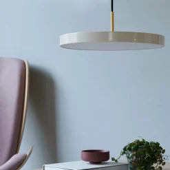UMAGE Asteria medium suspension laiton nacrée| Suspensions Led|Suspensions