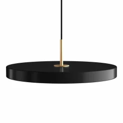 UMAGE Asteria medium suspension en laiton noir| Suspensions Led|Suspensions