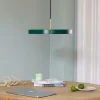 UMAGE Asteria medium suspension laiton verte| Suspensions Led|Suspensions