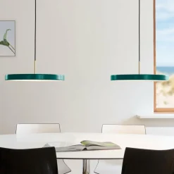 UMAGE Asteria medium suspension laiton verte| Suspensions Led|Suspensions