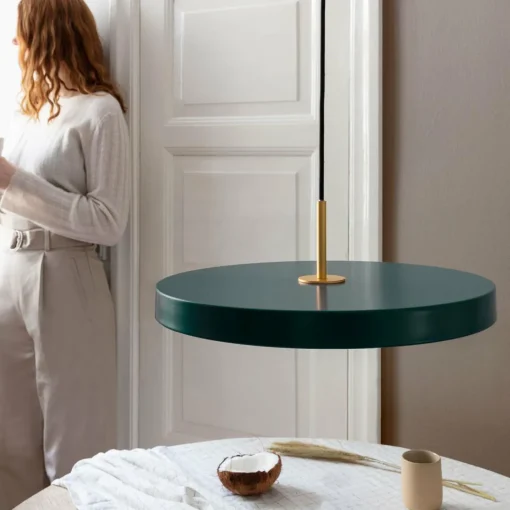 UMAGE Asteria medium suspension laiton verte| Suspensions Led|Suspensions
