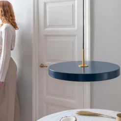 UMAGE Asteria medium suspension laiton pétrole| Suspensions Led|Suspensions
