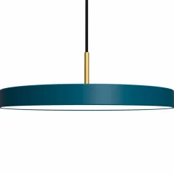 UMAGE Asteria medium suspension laiton pétrole| Suspensions Led|Suspensions
