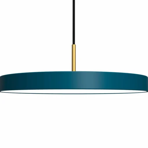 UMAGE Asteria medium suspension laiton pétrole| Suspensions Led|Suspensions