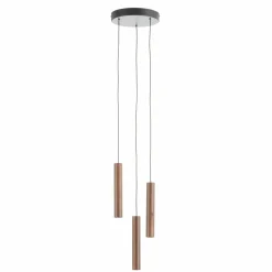 UMAGE Chimes Cluster 3 suspension chêne foncé| Suspensions Led|Suspensions