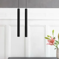 UMAGE Chimes Tall suspension LED chêne noir| Suspensions Led|Suspensions