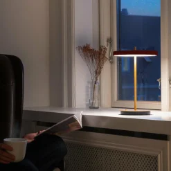 UMAGE lampe à poser LED rechargeable Asteria Move rubis/laiton 31cm| Lampes À Poser Led|Lampes À Poser Et Lampes De Table