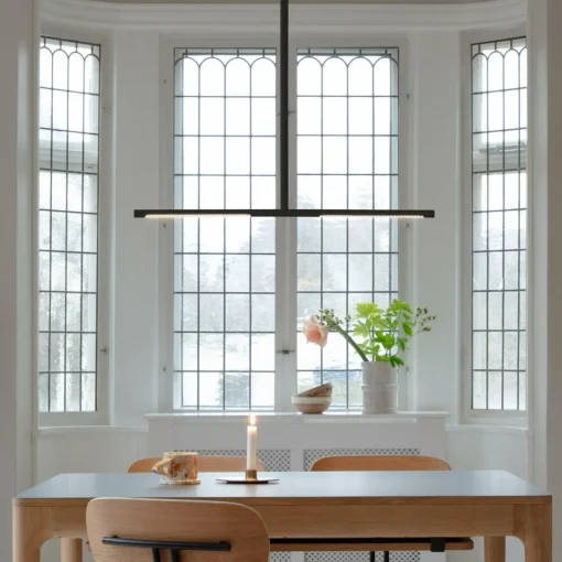 UMAGE suspension LED Omni, noir, à 2 lampes, longueur 74 cm| Suspensions Led|Suspensions