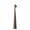 Vibia Africa lampe de table LED hauteur 40cm brun foncé| Lampes À Poser Led|Lampes À Poser Et Lampes De Table