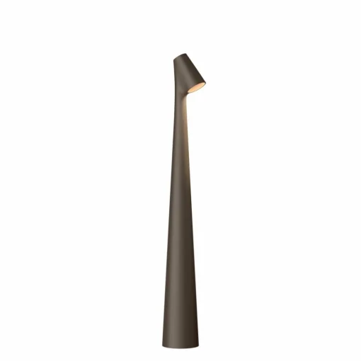 Vibia Africa lampe de table LED hauteur 40cm brun foncé| Lampes À Poser Led|Lampes À Poser Et Lampes De Table