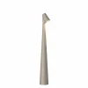 Vibia Africa LED lampe de table hauteur 40cm beige foncé| Lampes À Poser Led|Lampes À Poser Et Lampes De Table