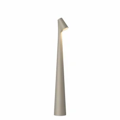 Vibia Africa LED lampe de table hauteur 40cm beige foncé| Lampes À Poser Led|Lampes À Poser Et Lampes De Table