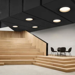 Vibia Duo 4870 Plafonnier LED, graphite| Plafonniers Led|Plafonniers
