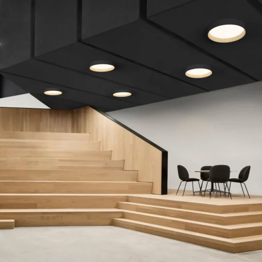 Vibia Duo 4870 Plafonnier LED, graphite| Plafonniers Led|Plafonniers