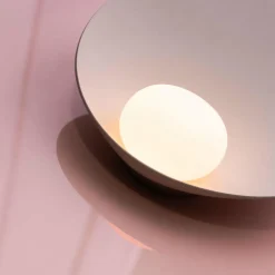 Vibia Musa 7402 lampe à poser LED couchée, saumon| Lampes À Poser Led|Lampes À Poser Et Lampes De Table